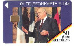 Deutschland - O 2193  10/94 - 50 Jahre Deutschland - Helmut Kohl - Kanzler Der Einheit - O-Series : Séries Client