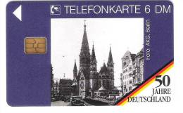 Deutschland - O 1920  09/94 - 50 Jahre Deutschland - Berliner Gedächtniskirche - Berlin - Church - O-Series : Series Clientes Excluidos Servicio De Colección