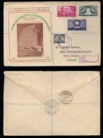 South Africa 1949 Registered Cover To Germany Vey Attractive - Brieven En Documenten