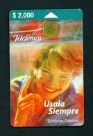 CHILE - Chip Phonecard As Scan - Chili