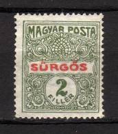 MAGYAR - 1919 YT 11 (*) ESPRESSI - Servizio