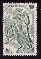 CAMEROUN   1946  -  Y&T   291 -  Cavalier Du Lamido  10f Vert  - Oblitéré - Used Stamps