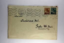 Germany: Böhmen Und Mähren 1941 Cover Prag Mixed Stamps - Storia Postale