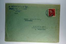 Germany: Böhmen Und Mähren Cover 1945 Jungbun - Briefe U. Dokumente