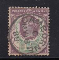 Great Britain Used Scott #112 1 1/2p Victoria SON Cancel: 'Camborne MY 18 88' - Oblitérés