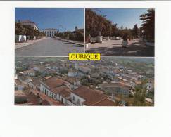 Delcampe - Portugal Cor 23621 - OURIQUE - VISTA DO CASTELO AV 25 DE ABRIL VISTA PARCIAL - Beja
