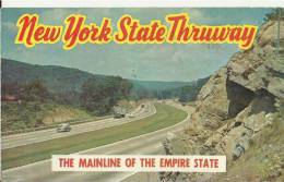 UNITED STATES  – NEW YORK  – NEW YORK STATE THRUWAY   SHINING – ADDR TO SWITZERLAND  W 1 ST OF 11 C POSTM UTICA ????  RE - Utica