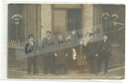 CPA Café, 1907 ,tampon DeChâlons Sur Marne, à Localiser, Publicité Pernod, Vermouth, Absinthe - Cafes