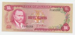 JAMAICA 50 Cents 1960 AUNC P 53 - Jamaique