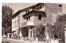 MONTFAUCON RELAIS GASTRONOMIQUE HOTEL DES PLATANES ,EXTERIEUR,PANHARD,CLIENT S ,A VOIR !!   REF 32297 - Montfaucon En Velay