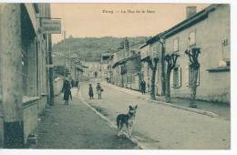 CPA 54 - FOUG - Rue De La Gare (cycles, Coiffeur...) - Foug