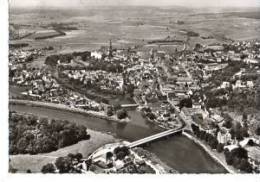 Donauwörth Flugzeugaufnahme Brücke Wohngebiet Siedlung Sw 4.5.1964 - Donauwoerth