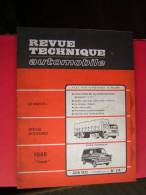 REVUE TECHNIQUE AUTOMOBILE RTA N° 314 JUIN 1972 SPECIAL  UTILITAIRES  ETUDE TECHNIQUE FORD TRANSIT   PAGE SUR LE J 7 - Auto
