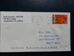 35/039   LETTRE   USA - Hasen