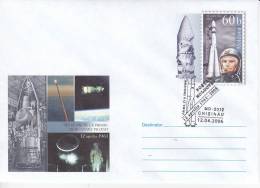 MOLDOVA  MOLDAVIE  MOLDAWIEN  MOLDAU  2006  Cosmos. Espace. Gagarin. Pre-paid Envelope. FDC. - Europe