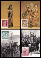 HUNGARY 4 MAXIMUM CARDS ART - D3056 - Maximum Cards & Covers