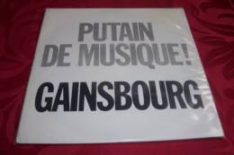 SERGE GAINSBOURG  °  PUTAIN DE MUSIQUE  PROMO - Filmmuziek