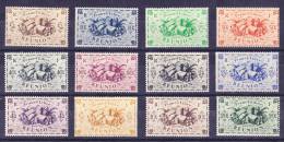 REUNION N°233 à 238 - 241 à 246  Neufs Sans Charniere (12 Valeurs) - Unused Stamps