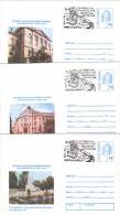 ROMANIAN CHINESE PHILATELIC EXPOZITION, 3 X COVERS STATIONERY, 1994, ROMANIA - Lettres & Documents