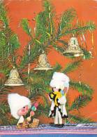 POUPEES, PUPPETTS, NEW YEAR, POSTCARD STATIONERY, ENTIERE POSTAUX, 1978, ROMANIA - Poppen