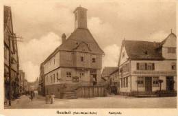 Neustadt Main Weser Bahn Gasthaus Zur Krone Marktplatz 1905 Postcard - Neustadt (Weinstr.)