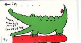 Télécarte KROKODIL Crocodile (46) - Krokodillen En Alligators