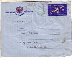 GOOD SOUTH AFRICA Aerogramme 1970 To GERMANY - Cartas & Documentos