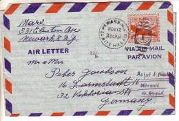 GOOD USA Aerogramme 1952 To GERMANY - 2c. 1941-1960 Lettres