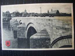 MAASTRICHT - Verzonden In 1955 - St Servaasbrug - Gezicht Op De Stad - R.E.B. No 14 -  Lot VO 21 - Maastricht