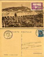 ALGERIA ALGERIE ALGERIEN ARGELIA GHARDAIA MARCHE M'ZAB 1954 ANIMATED MAXIMUM - Ghardaïa