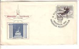 GOOD AUSTRIA Postal Cover 1964 - Olympic Games - Winter 1964: Innsbruck