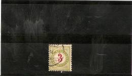 SUISSE TIMBRES TAXE N 21 OBLITERE - Strafportzegels