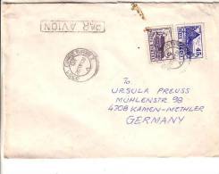 GOOD ROMANIA Postal Cover To GERMANY 1991 - Good Stamped: Architecture - Briefe U. Dokumente