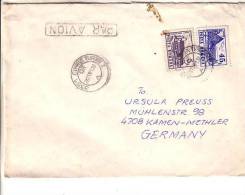 GOOD ROMANIA Postal Cover To GERMANY 1991 - Good Stamped: Architecture - Brieven En Documenten