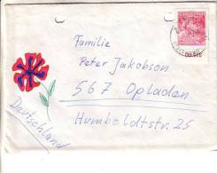 GOOD AUSTRIA Postal Cover To GERMANY 1968 - Good Stamped: Palace - Storia Postale