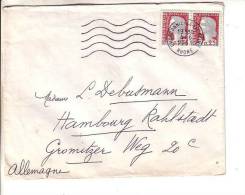 GOOD FRANCE Postal Cover To GERMANY 1963 - Good Stamped: Marianne - 1960 Marianne Van Decaris