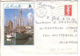 GOOD FRANCE Postal Cover To GERMANY 1992 - Good Stamped: Marianne - Briefe U. Dokumente