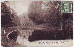 94. VILLENEUVE LE ROI . LE CHATEAU ET LA PIECE D'EAU. - Villeneuve Le Roi