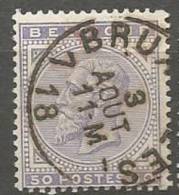 41  Obl  BXL   40 - 1883 Leopold II