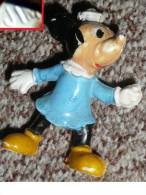 Figurine Vintage 1960's Plastique JIM Dessin Animé MINNIE Mickey Walt Disney - Altri & Non Classificati