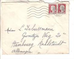 GOOD FRANCE Postal Cover To GERMANY 1964 - Good Stamped: Marianne - 1960 Marianne Of Decaris