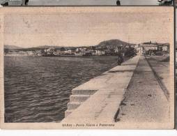 1952 OLBIA PORTO NUOVO E PANORAMA FG V SEE 2 SCANS ANIMATA - Olbia