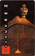 CARTE ENTREE ENTRANCE MAGNETIQUE CITE DES SCIENCES GEODE PARIS VOLCAN VOLCANO - Volcanes