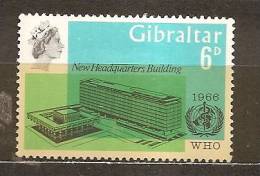 GIBRALTAR 1966 W.H.O.HQ INAUGURATION IN GENEVA - OMS
