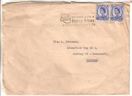 GOOD GB Postal Cover To GERMANY 1965 - Good Stamped: Queen - Briefe U. Dokumente