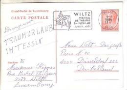 GOOD LUXEMBOURG Postcard To GERMANY 1984 With Original Stamp - Duke - Cartas & Documentos