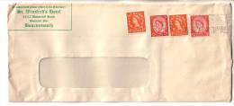 GOOD GB Postal Cover To GERMANY 1961 - Good Stamped: Queen - Hotel Cover - Lettres & Documents