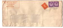 GOOD GB Postal Cover To GERMANY 1963 - Good Stamped: Queen - Hotel Cover - Cartas & Documentos