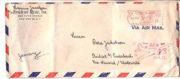 GOOD USA Postal Cover To GERMANY 1952 - Postage Paid - Storia Postale