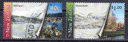 New Zealand 1998 Urban Transformations 40c Wellington & $1 Christchurch Used - - Used Stamps